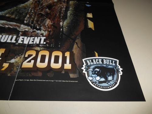 Póster promocional Just A Pilgrim 2001 25x19 cómic promoción Black Bull - Imagen 6 de 6