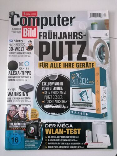 Computer Bild mit DVD (ungelesen) - Meta, Alexa, Krypto, Frühjahr, DAZN etc. - Bild 1 von 1