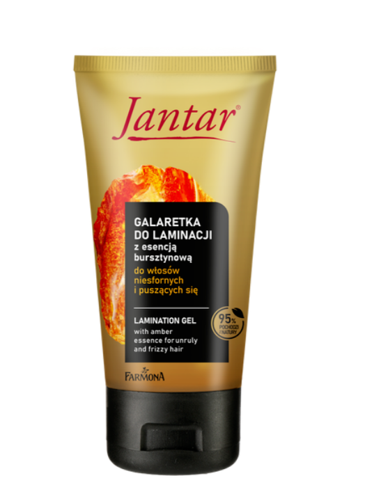 JANTAR Lamination Jelly With Amber Essence Regenerating Damaged Hair 150 ML