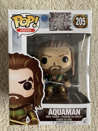 Funko POP! HEROES - Justice League Vinyl Figure - AQUAMAN #205