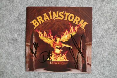 Brainstorm - Unholy CD album signed / autograph / autographed