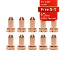 10pcs 9-8231 70A Plasma nozzle Tips for Thermal dynamics SL60 SL100 torch