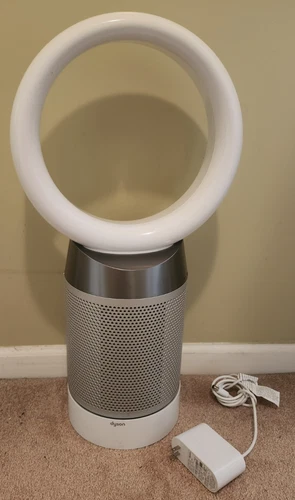 Dyson DP04 Pure Cool Air Purifier & Desk Fan - White/Silver ~ No Remote ~ Works