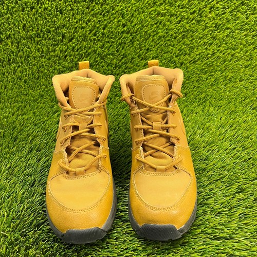 Nike Manoa LTR Boys Size 3Y Wheat Gold Hiking Athletic Outdoor Boots Shoes - Picture 5 of 10