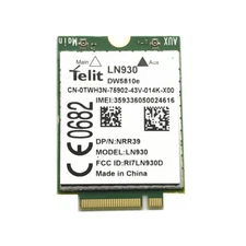 Dell DW5810e Telit LN930 4G/LTE/DC-HSPA+ WWAN NGFF Module Card