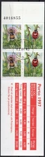 2034 Norway 1997, NK 1289-90 FH95, Insects Booklet nicely canc. on day of issue.