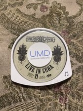 Audioslave Live in Cuba UMD Music Sony PlayStation PSP Tested Works Great  