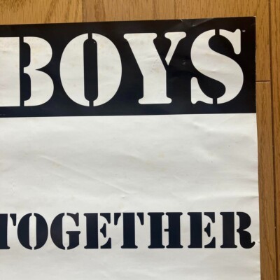 Beastie Boys / Sabotage 1994 UK Original Promo Poster A1 23x33in