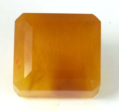 Octagon Yellow Sapphire 157.80 Ct Natural Gemstone Festive Gift | eBay