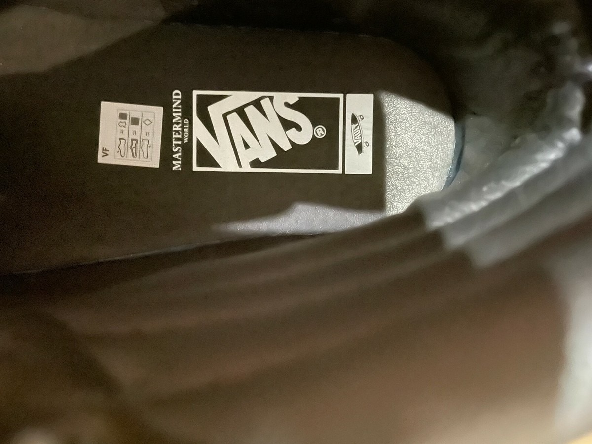 New VANS x Mastermind Japan Hi Top 1CK666 Size UK 8.5 US 9.5