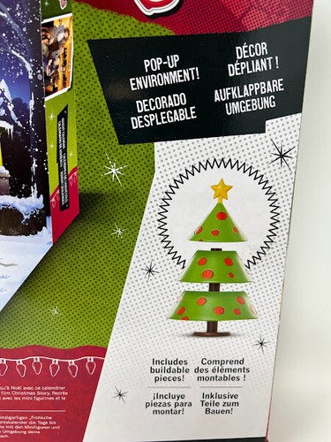 A Christmas Story Calendario de Adviento de Navidad 25 Mini Figuras Piezas 2021 Pop Up - Imagen 6 de 7