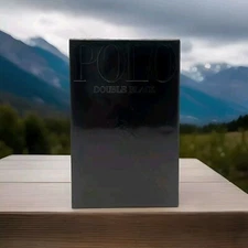 Ralph Lauren Polo Double Black 4.2oz Men Eau De Toilette Spray Brand New Sealed