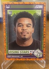 2024 SCORE A TREAT ORANGE PUMPKINS ROOKIE 12 CHOP ROBINSON DOLPHINS PENN STATE