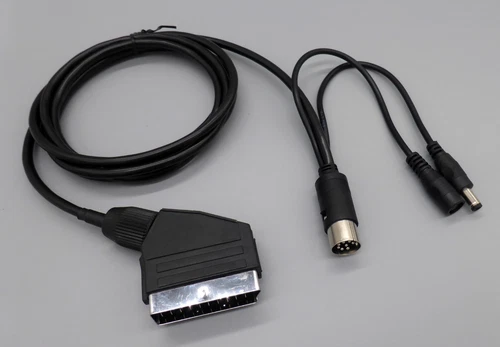 Amstrad 464 plus / 6128 plus. RGB Scart Kabel. Länge 2M