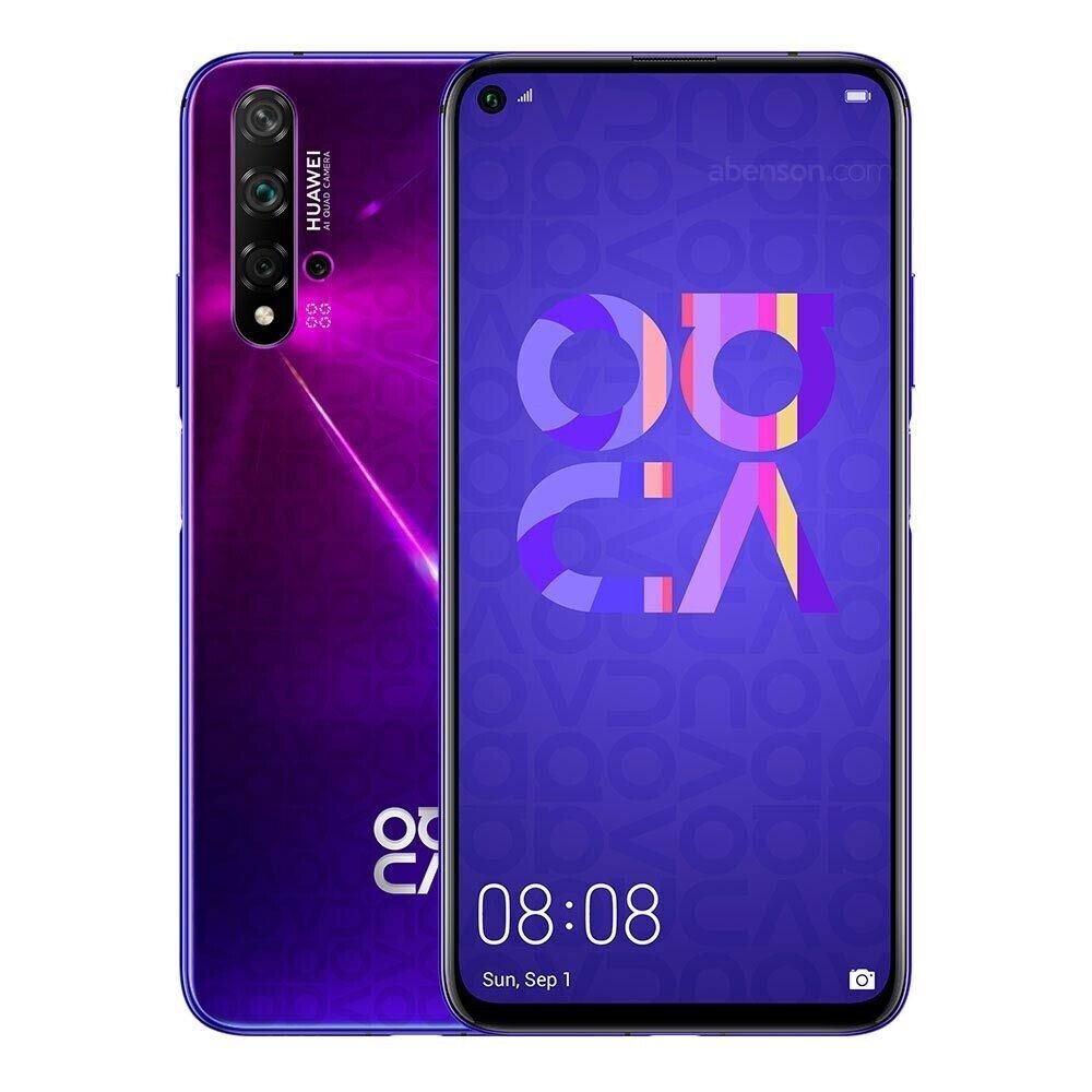 Huawei Nova 5T - 128GB - Purple (Unlocked) Smartphone for