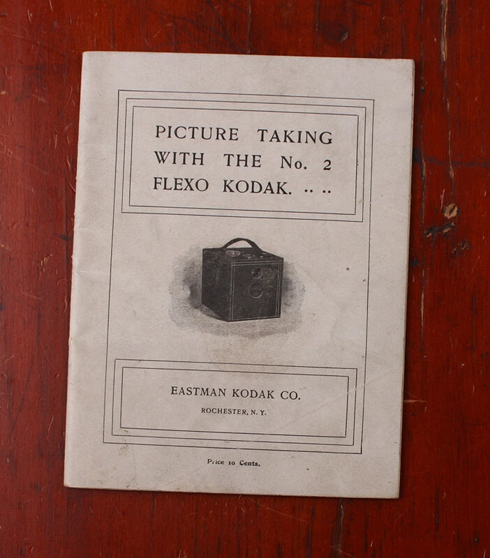 KODAK NO. 2 FLEXO INSTRUCTION BOOK, NOV 1905/cks/215253
