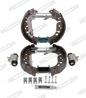 Ferodo Bremsbackensatz Bremsbacken Hinten FüR Fiat Grande Punto 199_ Peugeot