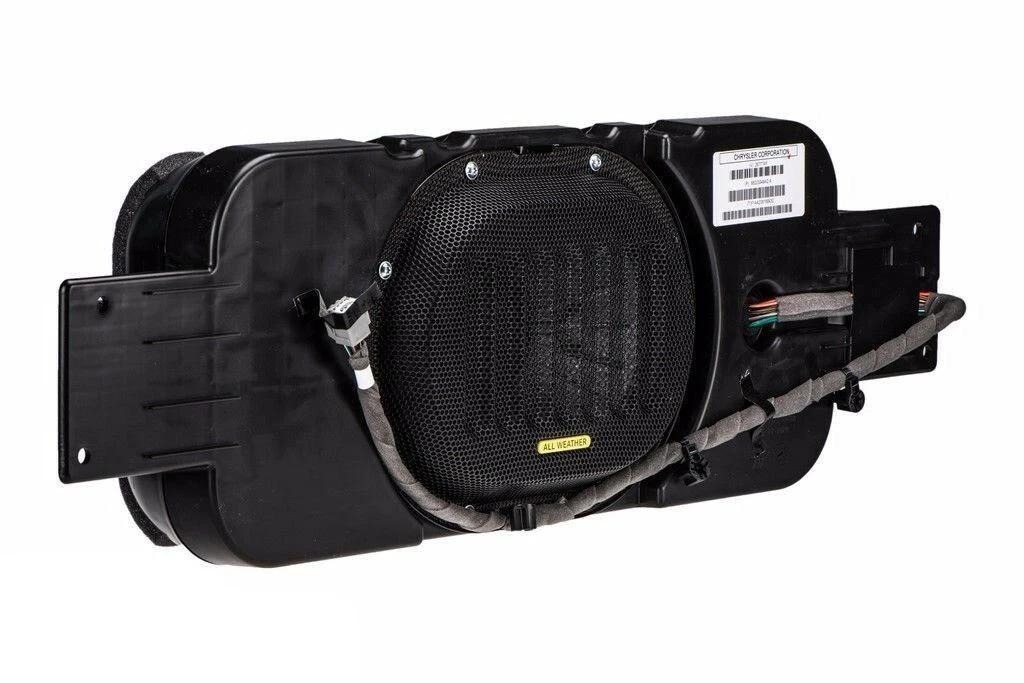 2015 2018 JEEP WRANGLER SUBWOOFER SPEAKER ALPINE OEM MOPAR GENUINE