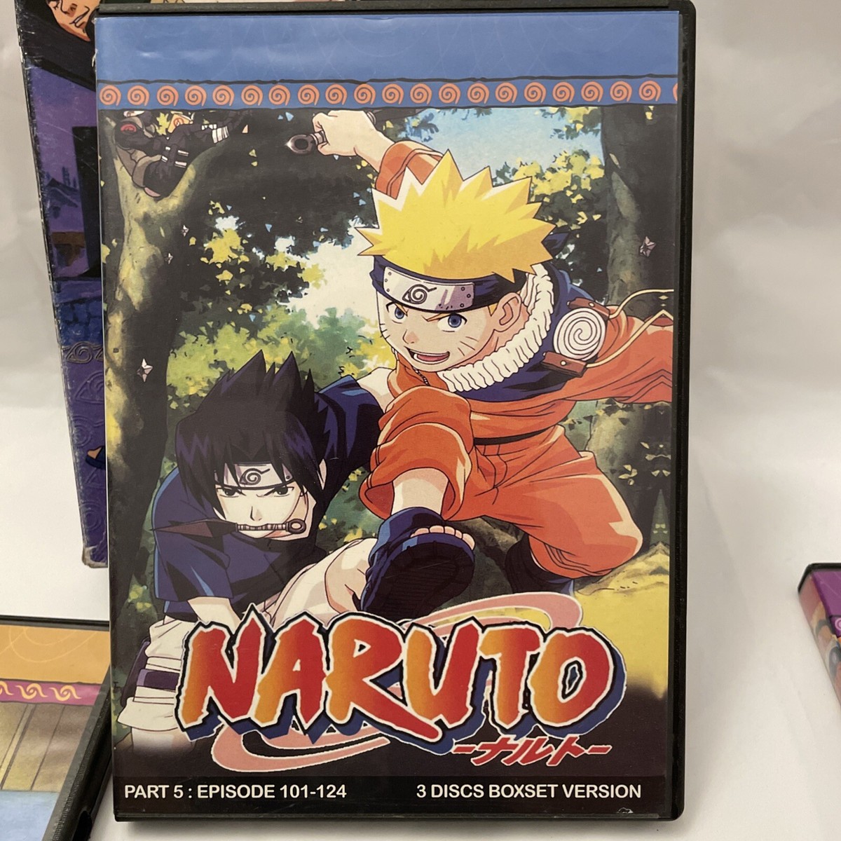 Shonen Jump Naruto DVD mixed lot part 2-6 part 19 very good | eBay