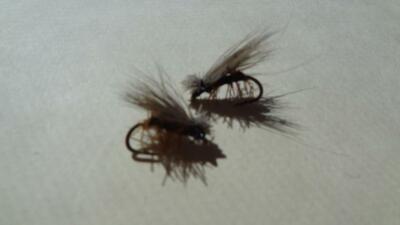 1 DOZ DF-6 FOAM ELK HAIR CADDIS (SELECT COLOR & SIZE) DRY