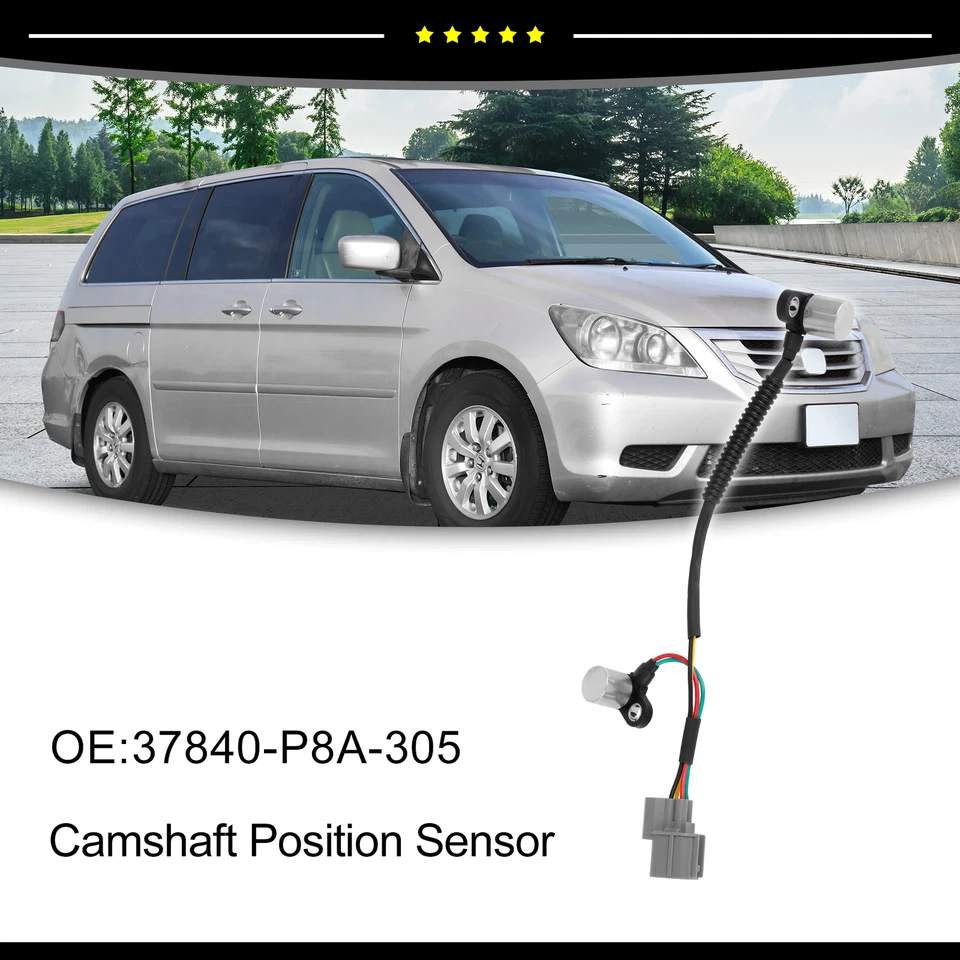 Sensor de posición del árbol de levas de repuesto del motor 37840-P8A-A01 apto para Honda Odyssey Foto 2 de 4