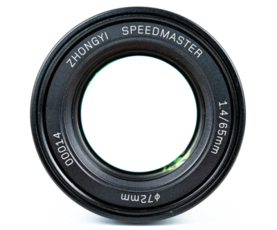 Zhongyi 65mm F1.4 Mitakon Speedmaster Large Aperture Lens
