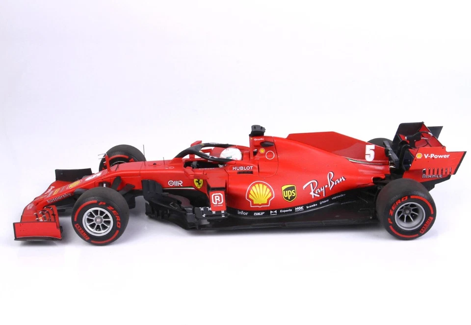 1:18 2020 Sebastian Vettel -- #5 Scuderia Ferrari SF1000 -- BBR F1 - Image 3 of 4