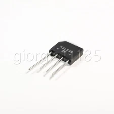 US Stock 10pcs KBL610 6A 1000V Bridge Diode Rectifier 