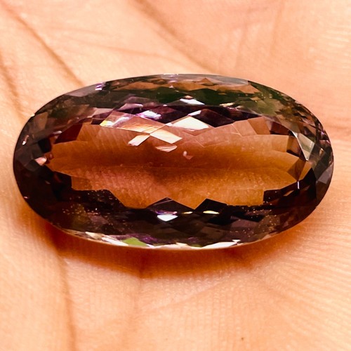 VVS 36.35 Cts Natural Ametrine 28x15mm Oval Cut Untreated Loose Gemstone - Picture 5 of 12