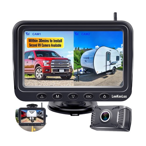 XtremeVision XV-20C Mini Rear View Backup Camera – HD Wide Angle, Night Vision, IP67 Waterproof - View #3