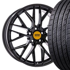 19" MAM RS4 Schwarz Glanz Sommerräder 225/35 für Mercedes C-Klasse Lim. W 204