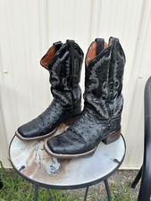 Dan Post Ostrich Cowboy Boots