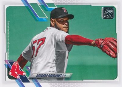 2021 Topps #182 EDUARDO RODRIGUEZ - Boston Red Sox