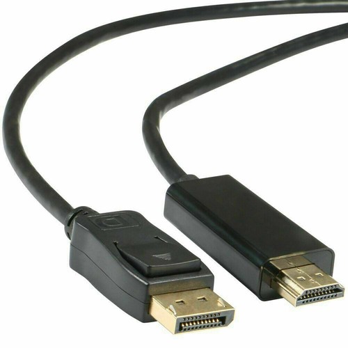 3FT Display Port to HDMI Cable Cord DP to HDMI Cable Adapter Gold Plated HD US - Picture 7 of 7