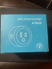 *** NEW WiFi Smart socket 4 pack