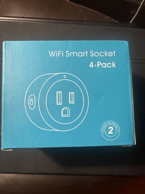 *** NEW WiFi Smart socket 4 pack