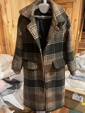Girls plaid winter coat