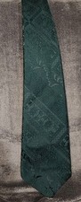 Green 1970's Men's Tie 4 Inches Wide
