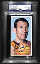 1970 Topps Jeff Mullins San Francisco Warriors PSA/DNA Signed/Auto Card BA204116