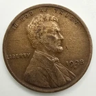 1928 D Lincoln Wheat Cent Woody XF Wood Grain Penny Improper Alloy Mix Error EF