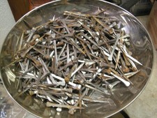 Lot of 100 New, Rusty Capewell Horseshoe Nails - Arts Crafts Supply SHIPS FREE