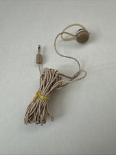 Mono Single Ear Bud Earbud Listening Piece Earphone Transistor 15 feet, 180 
