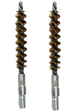 Two Bore Brushes for Cleaning .25 / .257 Handguns Phosphor Bronze - KleenBore