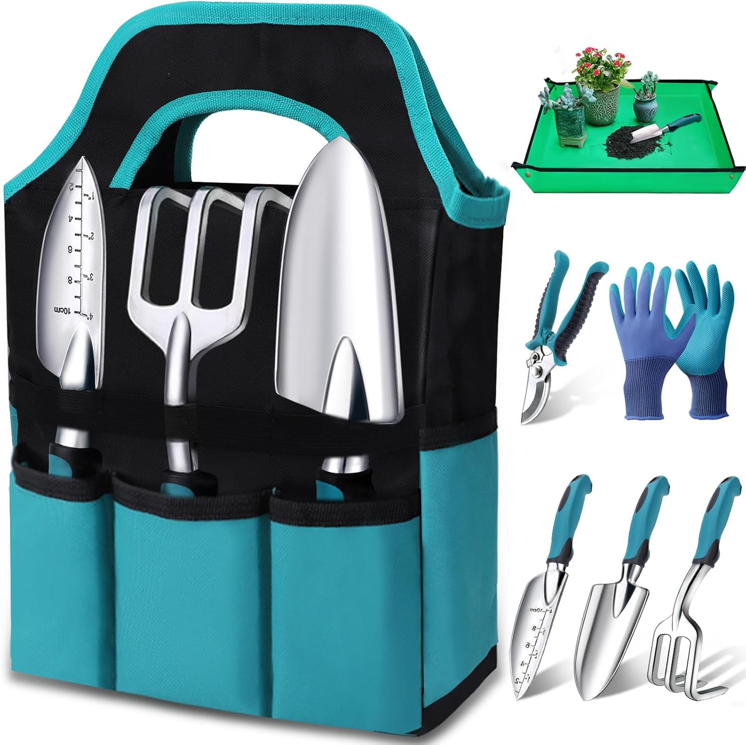 Offerta Kit Giardinaggio 7 Pezzi Alluminio | Miglior Rapporto Qualità Prezzo