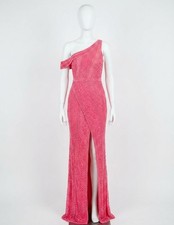 Jovani Long Off Shoulder Beaded Prom Dress Size 6