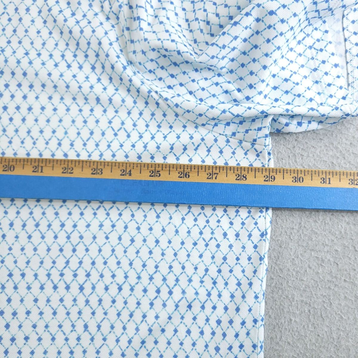 Tommy Bahama Polo Mens 3XL XXXL Tall Palace Blue Diamond Peak IslandZone Shirt thumbnail 8