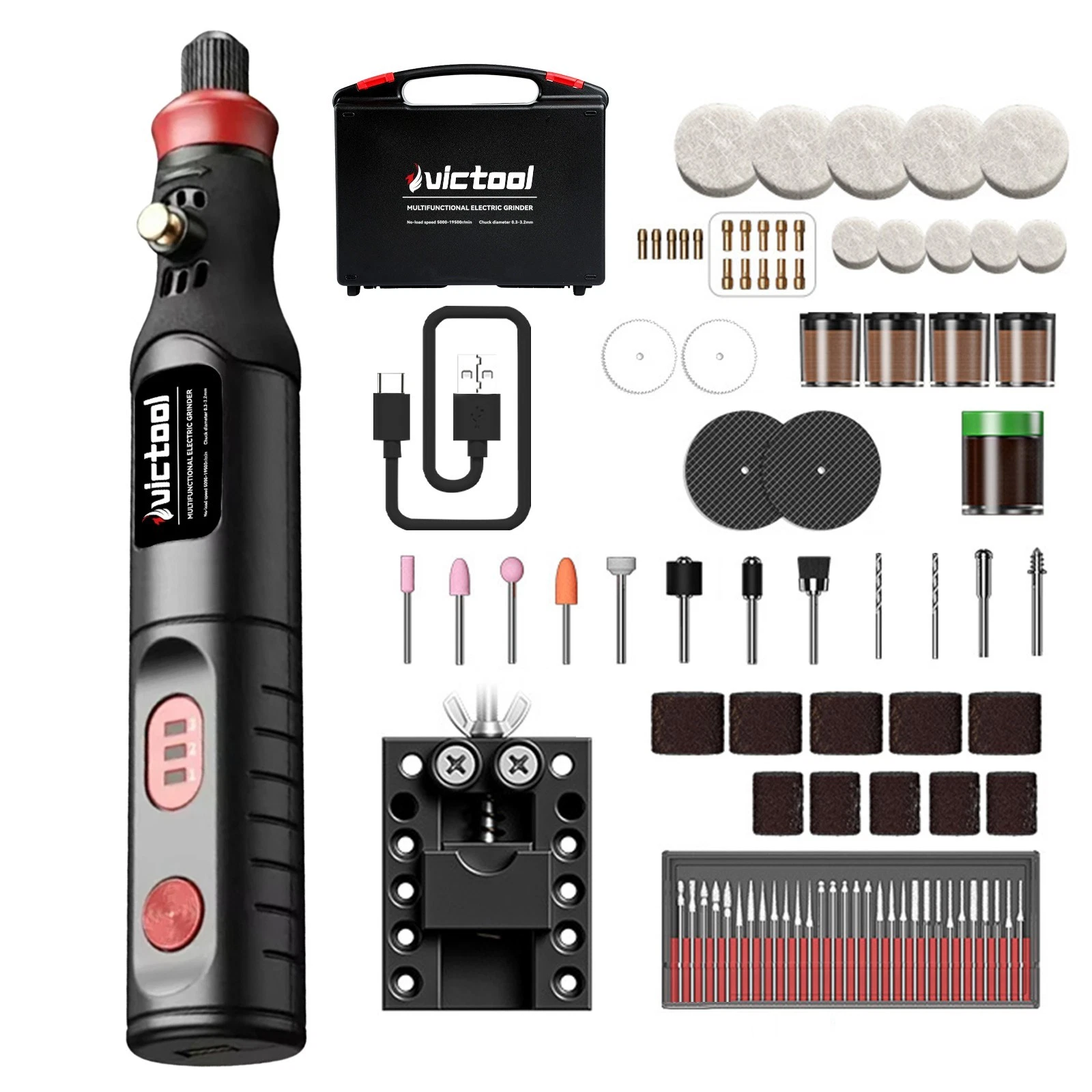 272pcs Rotary Tool Kit Overview