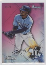 2021 Bowman Sterling Prospects Magenta Refractor 14/75 Vidal Brujan #BSP-15 v1x