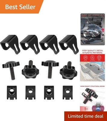 Secure Your Ride: Heavy-Duty Saddlebag Bolts for Harley Davidson 1988-Later