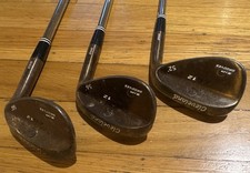 Cleveland CG12 Wedge with Zip Grooves Set 52° 56° 60° Steel Shaft Right-Handed